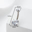 Fashion Star 316L Stainless Steel Zircon Gemstone Navel Ring