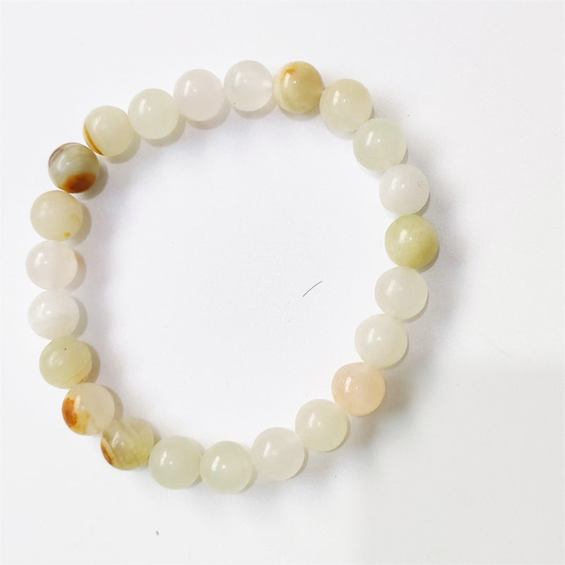 Ethnic Colorful Natural Stone Beaded Bracelet with Agate and Tiger Eye 8mm