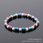 Fashion AB Color Hematite Beaded Women's Anklet