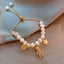 Elegant Baroque Freshwater Pearl and Gemstone Bracelet