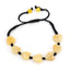 Simple Heart Shape Natural Stone Crystal Beaded Bracelet