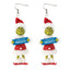 Cartoon Character Grinch Christmas Acrylic Drop Earrings