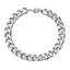 Hip-Hop Cuban Link Stainless Steel Men's Bracelet with Lobster Clasp - Multiple Widths Available