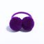 Fashion Simple Hair Ring Rubber Band with Cute Pom Pom for Kids