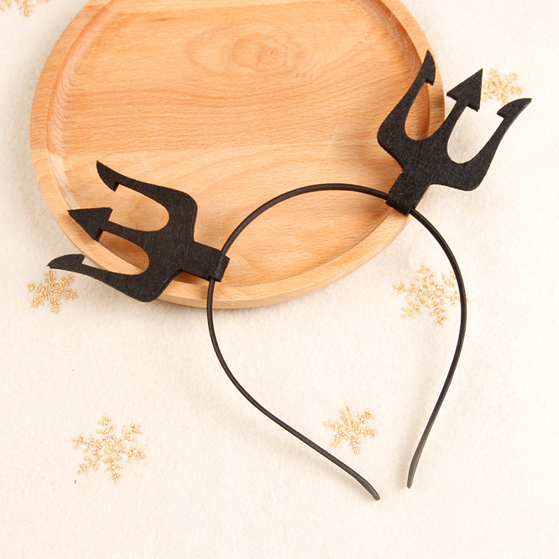 Halloween Bat Wing Witch Hat Headband