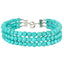 Imitation Turquoise Multi-layer Choker Necklace Set