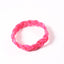 Women's Streetwear Solid Color Silicone Braided Wristband Bracelet