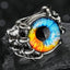 Purple Devil's Eye Adjustable Ring for Men