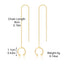 1 Pair Elegant Heart & Bee Butterfly Pearl Zircon Women's Ear Line