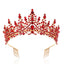 Women's Elegant Rhinestone Alloy Crown Bridal Headgear for Weddings and Parties