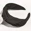 Retro Knotted Fabric Wide Headband - Fashion Solid Color Hair Accessory