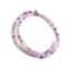 Natural Amethyst Abacus and Round Beads for DIY Jewelry Making Accessories