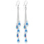 Fashion Crystal Tassel Drop Earrings for Women