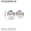 1 Pair Simple Style Classic Style Solid Color Plating 304 Stainless Steel Ear Studs