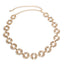 Elegant Round Metal Chain Belt for Women - 2023 Fashion Statement Accessory