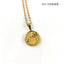 December Flower Pendant Necklace - 18K Gold Plated Stainless Steel Jewelry