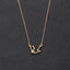 Fashion Symbol Starry Sky English Letter Twelve Constellation Alloy Necklace