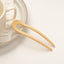 U-Shape Resin Hairpin - Candy-Colored Korean Style Hair Accessory