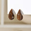 1 Pair Minimalist Water Droplet Acrylic Earrings