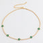 Simple Flower Zircon Choker Necklace for Women - Multiple Colors Available