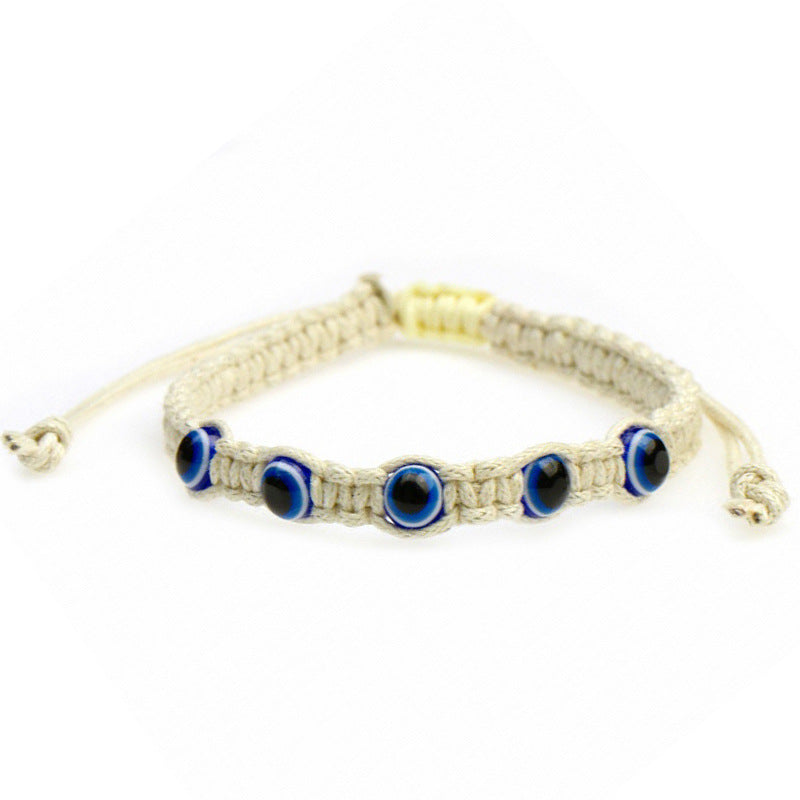 Retro Bohemian Devil's Eye Adjustable Unisex Bracelet