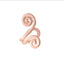 Simple Style Cartoon Character Alloy Plated Women's Ear Clips - Fashion Acupressure Non-Pierced Earrings