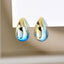 1 Pair Minimalist Water Droplet Acrylic Earrings