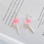 1 Pair Fashion Candy Metal Patchwork Women'S Drop Earrings