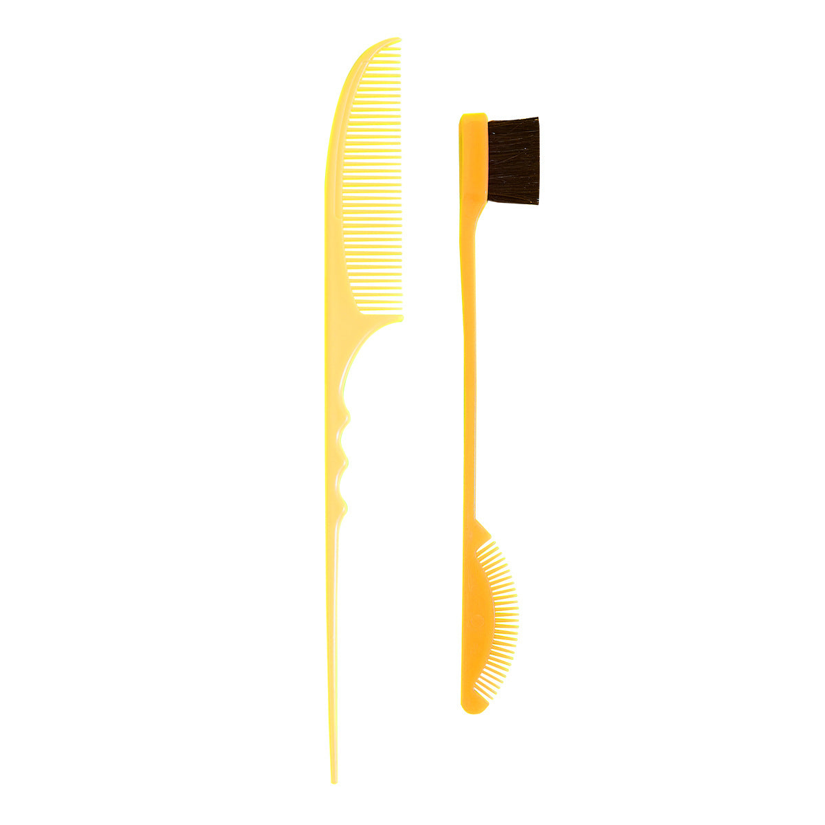 Simple Style Carbon Fiber Hair Comb Set for Styling and Makeup