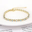 European Fashion Copper Chain Zircon Evil Eye Bracelet