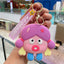 Cute Cartoon Capybara Silicone Keychain and Coin Purse Combo