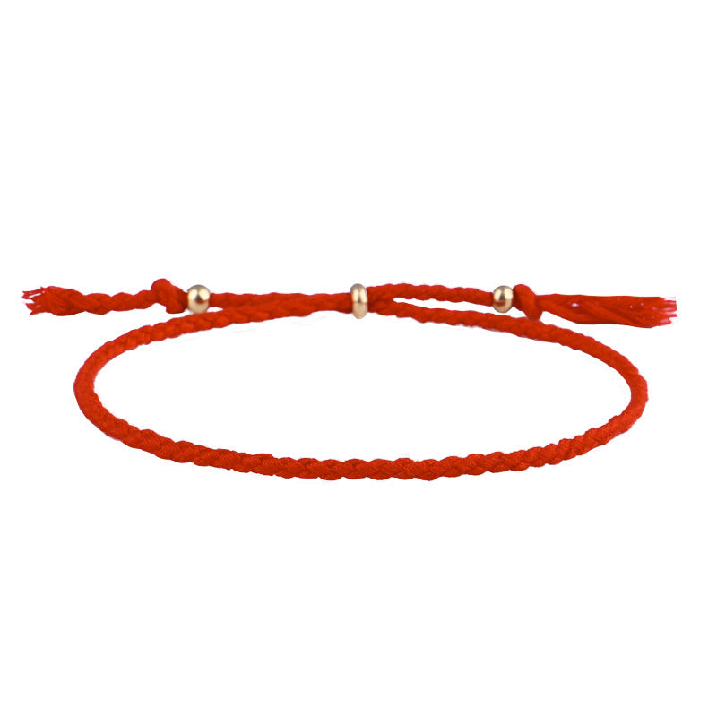Simple Style Solid Color Rope Braid Women'S Bracelets 1 Piece