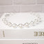 Bridal Pearl Hair Band - Korean Style Elegant Headband and Hairpin Set