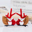 Cute Antlers Alloy Hair Clip and Headband for Christmas