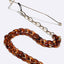 Resin Acrylic Amber Metal Eyeglasses Chain Non-slip Retro Fashion Cord