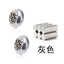 1 Pair Unisex Geometric Stainless Steel Gemstone Ear Studs