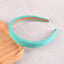 Fashion Candy Color Solid Sponge Wide Headband for Women