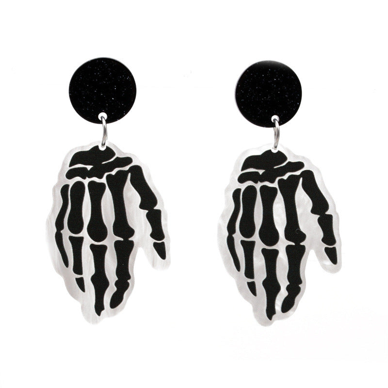 Fashion Halloween Pattern Acrylic No Inlaid Earrings