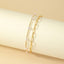 Geometric Pearl Multi-Layer Women's Bracelet - Fashion Handcrafted Chain Jewelry 2023