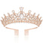 Women's Elegant Rhinestone Bridal Headpiece and Performance Tiara