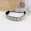 Retro Rhinestone Beaded Crystal Hair Headband