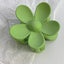 Sweet Matte Flower Resin Hair Claw Clip for Women