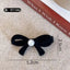 Women's Matte Acrylic Alloy Hair Clip - Large Colorful Cute Hairpin and Shark Clip