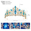 Elegant Baroque Alloy Plated Bridal Crown Accessory