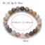 Retro Geometric Natural Stone Agate Beaded Bracelets Wholesale