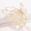 Metal Butterfly Hair Clip - French Design Hair Accessory for Women