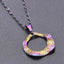 Simple Geometric 18K Gold Plated Stainless Steel Women's Pendant Necklace