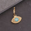 Eye Shape Pendant Titanium Steel Earrings