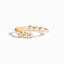 Simple Style Classic Style Geometric Sterling Silver Plating Inlay Zircon Open Rings