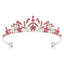 Women's Elegant Rhinestone Bridal Headpiece and Performance Tiara